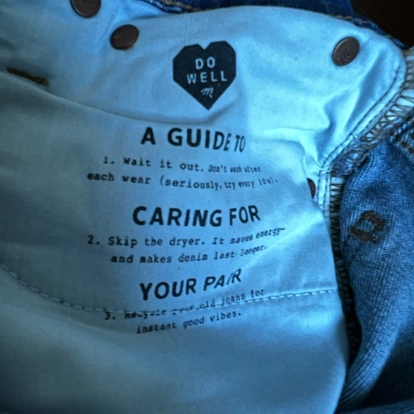 MADEWLL THE PERFECT VINTAGE CROP IN BELLBROOK WASH COMFORT STRETCH EDITION 26 - Picture 10 of 14